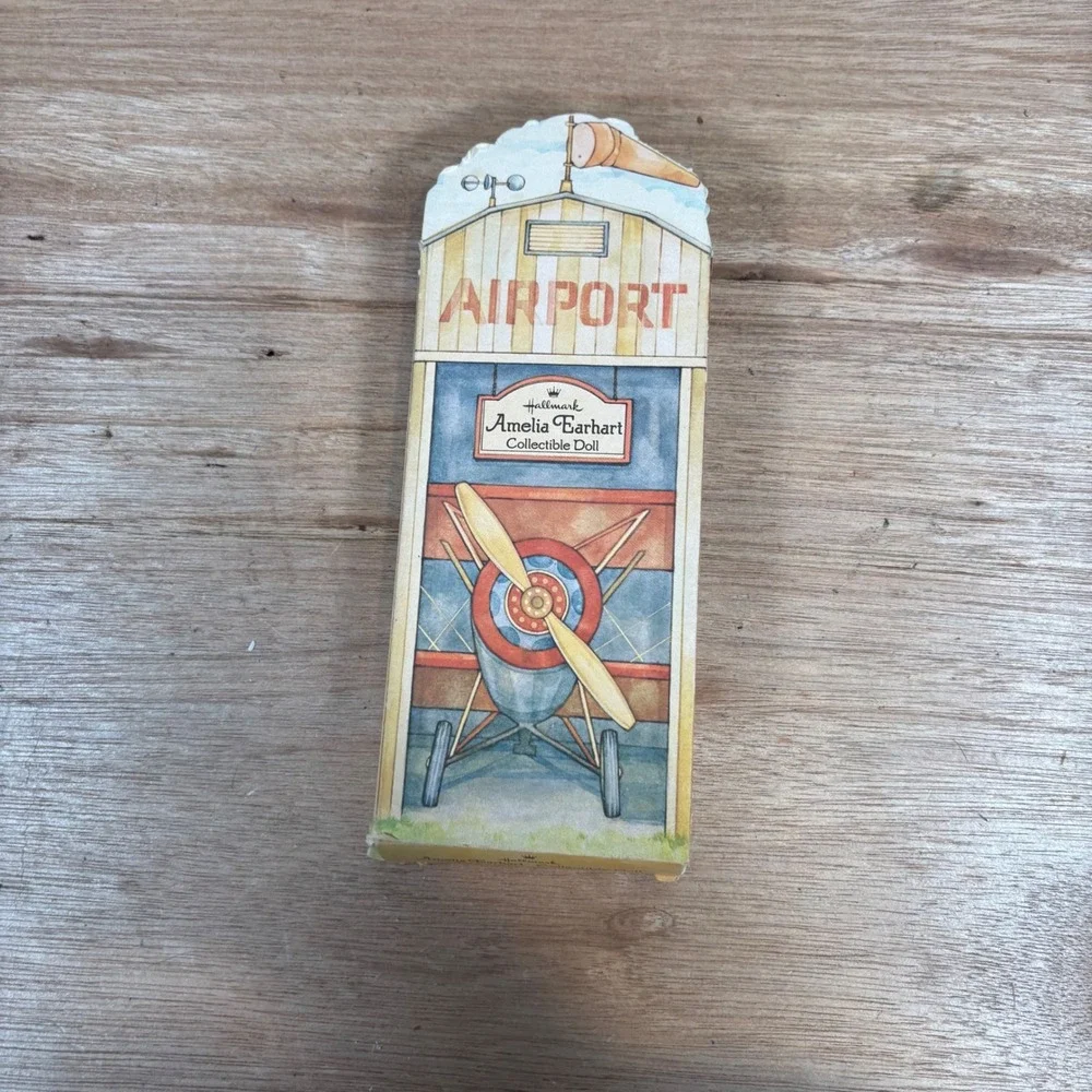 Vintage 1979 Hallmark Amelia Earhart Collectible Doll Famous Americans Series I